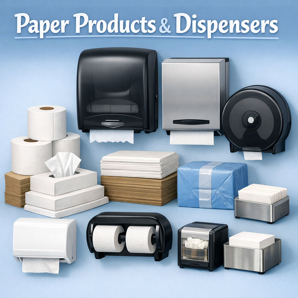 Paper Products & Dispensers